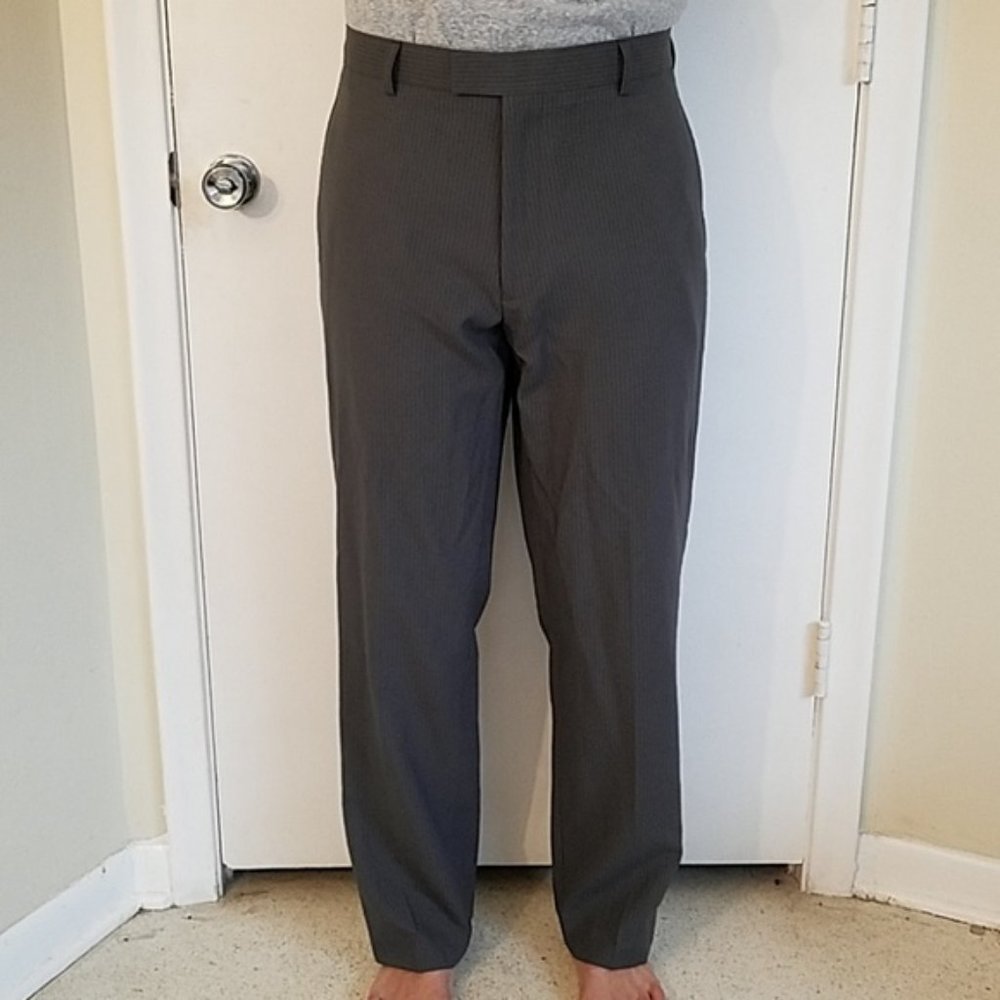 Linea Dome Pinstripe Dress Pants Size 34x32